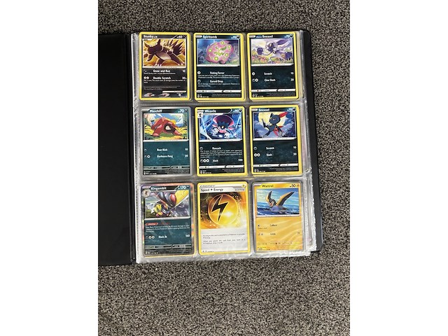 Vintage pokemonkaarten + mapje + holo's - afbeelding 12 van  17