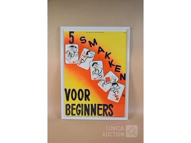 Vintage poster - afbeelding 1 van  4