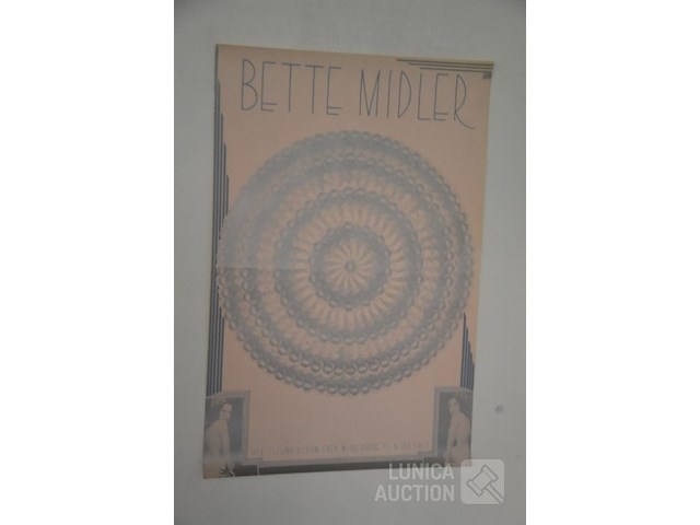 Vintage posters muziekalbum - afbeelding 4 van  7