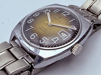Vintage précis 17 rubis incabloc mechanisch horloge - afbeelding 3 van  8