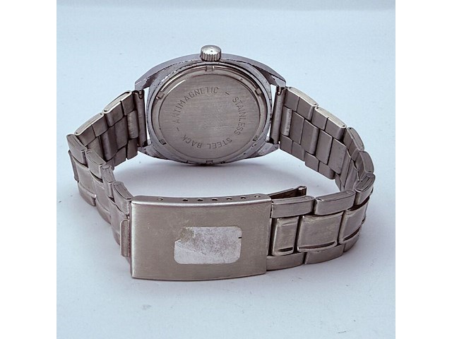 Vintage précis 17 rubis incabloc mechanisch horloge - afbeelding 7 van  8