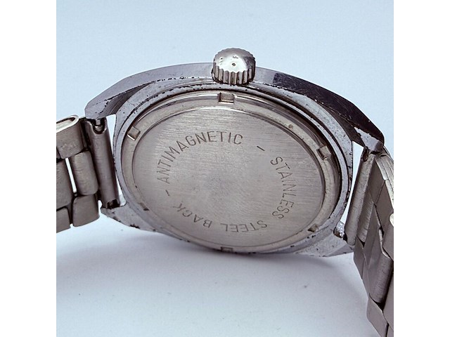Vintage précis 17 rubis incabloc mechanisch horloge - afbeelding 8 van  8