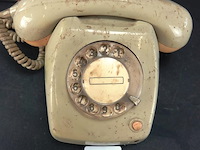 Vintage ptt telefoon - afbeelding 3 van  5