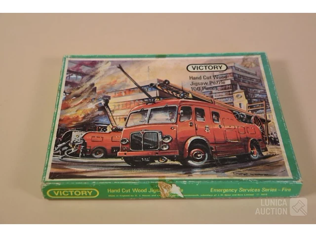 Vintage puzzel - afbeelding 1 van  3