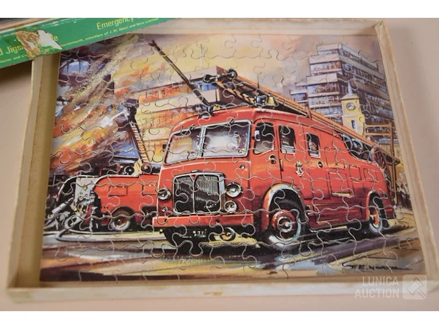 Vintage puzzel - afbeelding 2 van  3