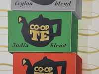 Vintage reclame poster "thee" - afbeelding 1 van  5