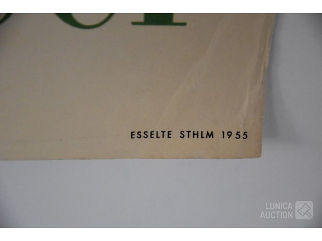 Vintage reclame poster "thee" - afbeelding 4 van  5