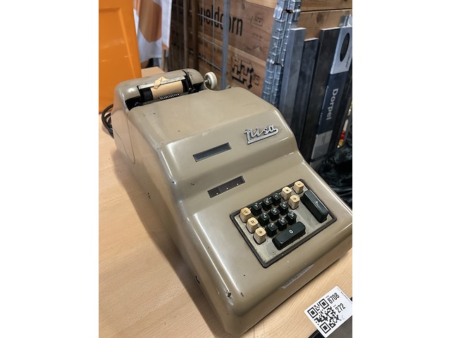 Vintage rekenmachine nisa - afbeelding 2 van  5