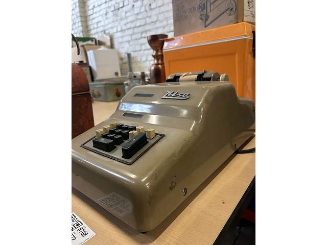 Vintage rekenmachine nisa - afbeelding 3 van  5