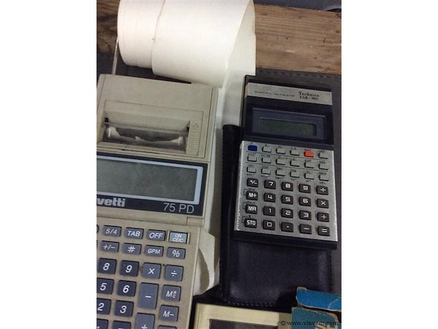 Vintage rekenmachines - afbeelding 2 van  3