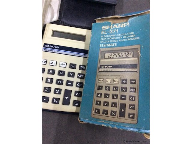 Vintage rekenmachines - afbeelding 3 van  3