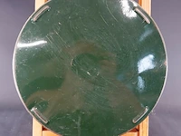 Vintage rond metalen heineken dienblad uit de jaren 70 of 80 - afbeelding 5 van  5