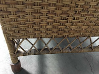 Vintage rotan kisten - dekkenkist (2x) - afbeelding 1 van  8