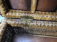 Vintage rotan kisten - dekkenkist (2x) - afbeelding 8 van  8