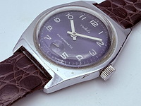 Vintage ruhla antimagnetic mechanisch horloge - afbeelding 2 van  8