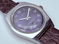 Vintage ruhla antimagnetic mechanisch horloge - afbeelding 4 van  8