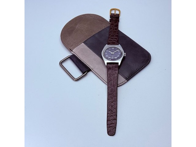 Vintage ruhla antimagnetic mechanisch horloge - afbeelding 5 van  8