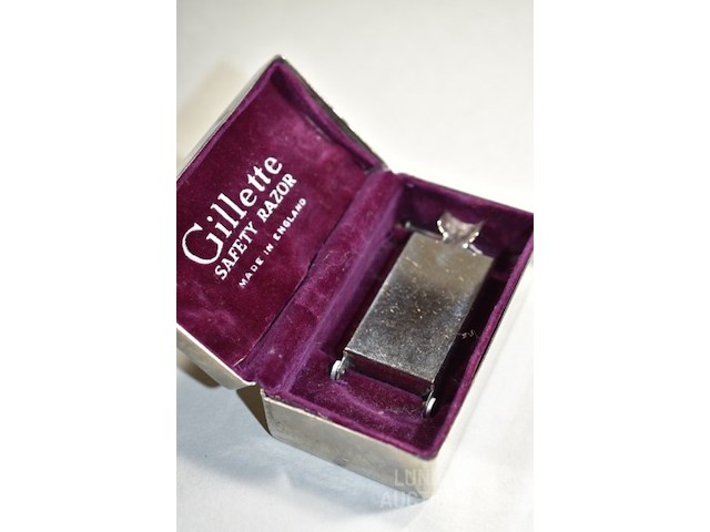 Vintage scheermesopbergdoosjes - afbeelding 3 van  4