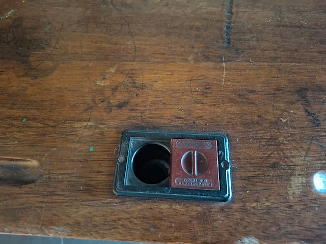 Vintage schoolbank - afbeelding 4 van  4