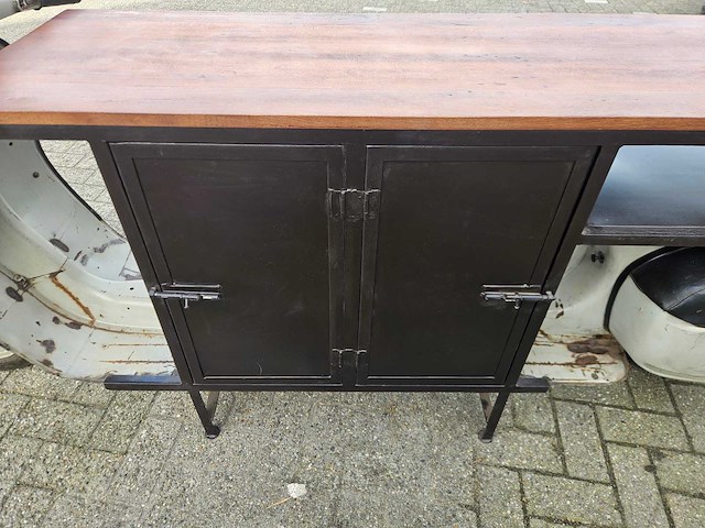 Vintage scooter bar - 250 x 66 x 105 cm - afbeelding 11 van  24