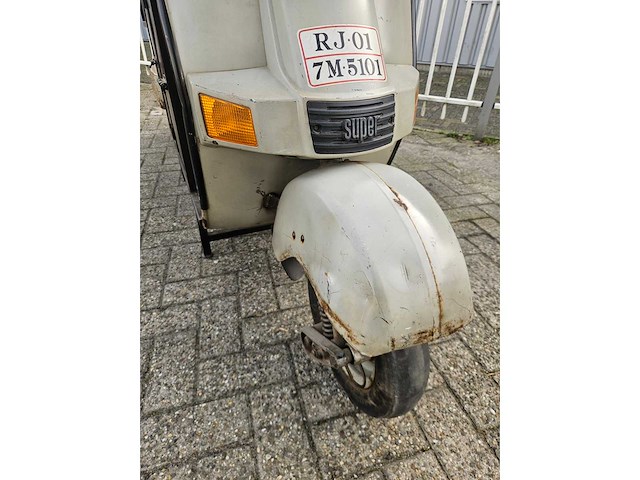 Vintage scooter bar - 250 x 66 x 105 cm - afbeelding 16 van  24