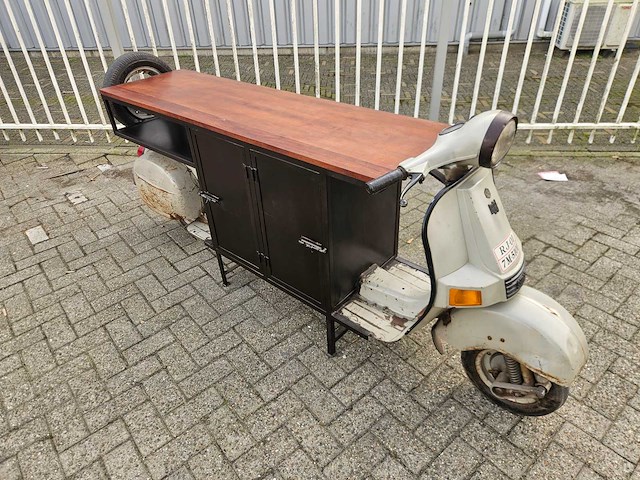 Vintage scooter bar - 250 x 66 x 105 cm - afbeelding 3 van  24