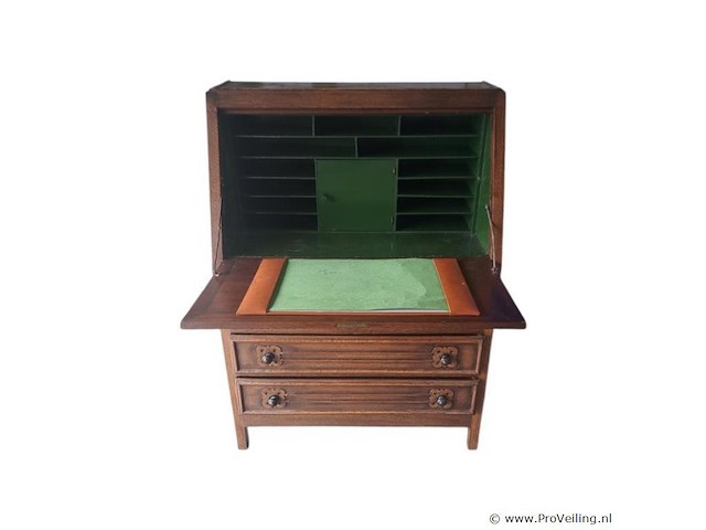 Vintage secretaire - afbeelding 2 van  2
