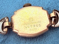 Vintage seiko 14k gold filled mechanisch dameshorloge - afbeelding 2 van  5