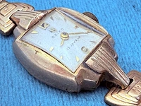 Vintage seiko 14k gold filled mechanisch dameshorloge - afbeelding 3 van  5