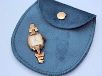 Vintage seiko 14k gold filled mechanisch dameshorloge - afbeelding 5 van  5