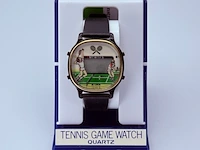 Vintage seiko/lorus y757-5050 lcd tennis game watch - afbeelding 4 van  8