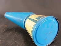 Vintage shell anti-freeze schenkkan uit de automobilia-verzamelwereld (vaak een halve pint of pint maat), gebruikt in de mid-20e eeuw om antivries in autokoelers te gieten - afbeelding 6 van  6