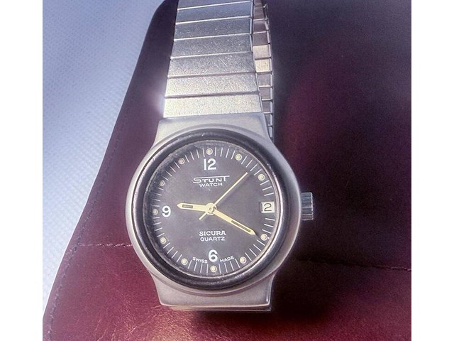 Vintage sicura breitling horloge - afbeelding 2 van  9