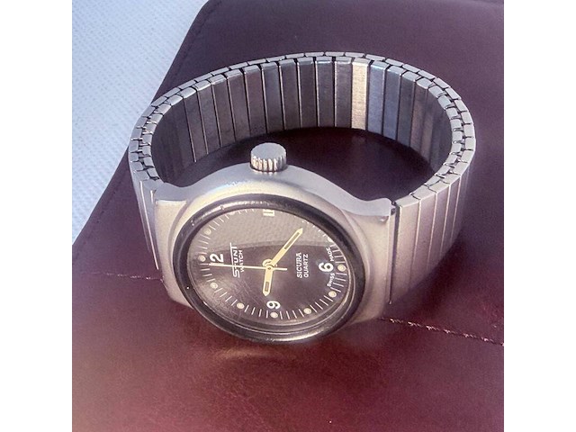 Vintage sicura breitling horloge - afbeelding 5 van  9