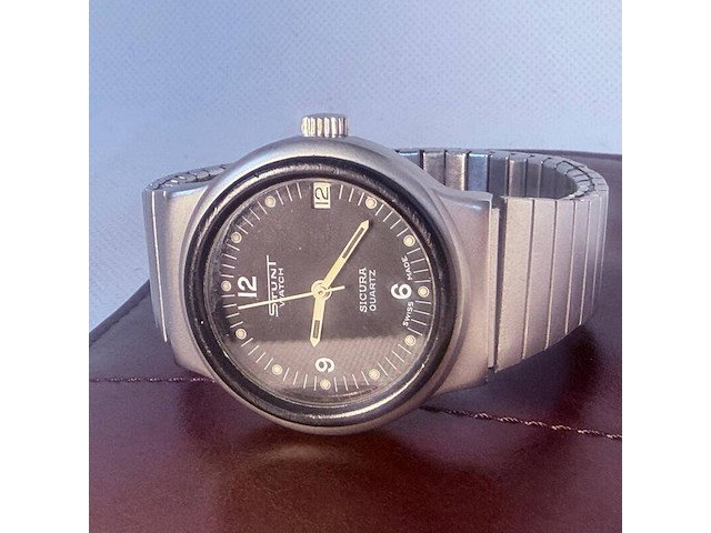 Vintage sicura breitling horloge - afbeelding 7 van  9