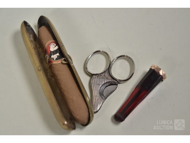 Vintage sigaren toebehoren - afbeelding 3 van  5