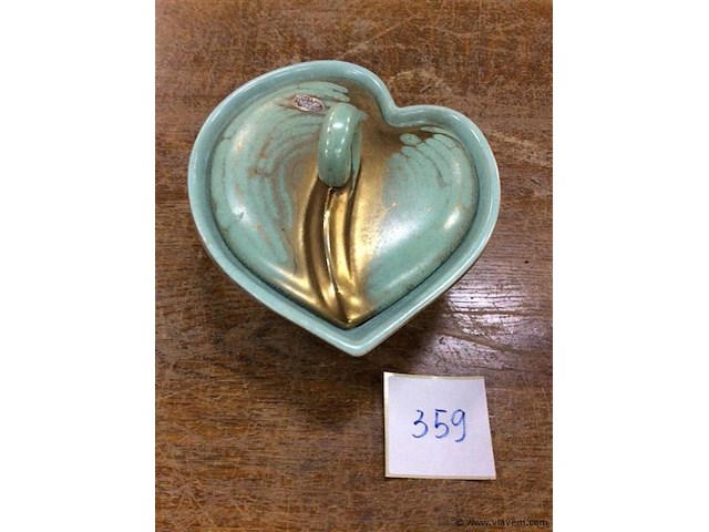 Vintage snoeppotje - afbeelding 1 van  3