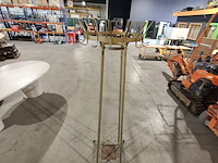 Vintage staande metalen kapstok - afbeelding 2 van  6