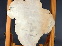 Vintage-stijl reclamebord met het iconische michelin-mannetje (bibendum). kunststof - afbeelding 5 van  5