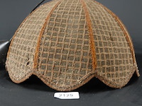 Vintage stoffen (en stoffige :-)) lampenkap - afbeelding 2 van  5