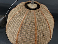 Vintage stoffen (en stoffige :-)) lampenkap - afbeelding 3 van  5