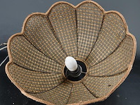 Vintage stoffen (en stoffige :-)) lampenkap - afbeelding 5 van  5