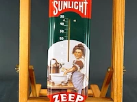 Vintage-style sunlight zeep thermometer