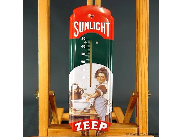 Vintage-style sunlight zeep thermometer - afbeelding 2 van  5