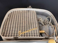 Vintage supraphon ge080 draagbare kofferplatenspeler uit tsjechoslowakije, geproduceerd rond 1960 door tesla/supraphon (niet getest) - afbeelding 6 van  8