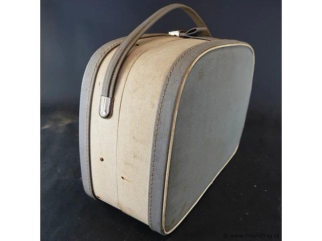 Vintage supraphon ge080 draagbare kofferplatenspeler uit tsjechoslowakije, geproduceerd rond 1960 door tesla/supraphon (niet getest) - afbeelding 7 van  8