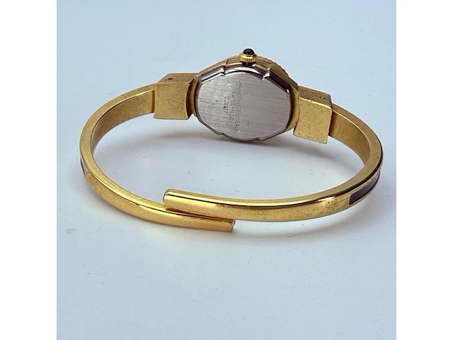 Vintage swiss made edelweiss bangle horloge - afbeelding 8 van  8