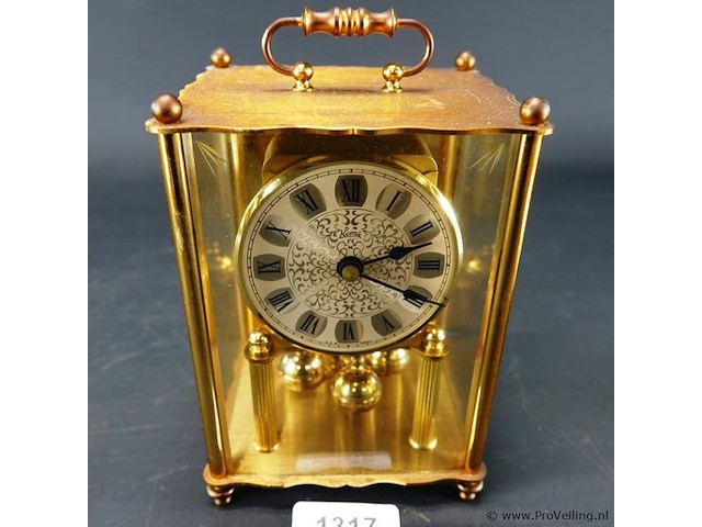 Vintage tafelklok - afbeelding 1 van  5