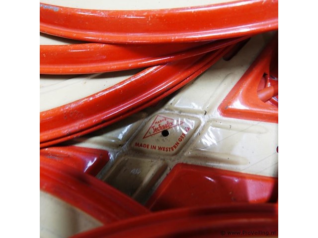 Vintage technofix made in western germany blikken baandelen in doos - afbeelding 4 van  5