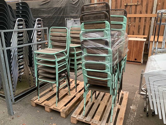 Vintage terrace chair (30x) - afbeelding 1 van  4